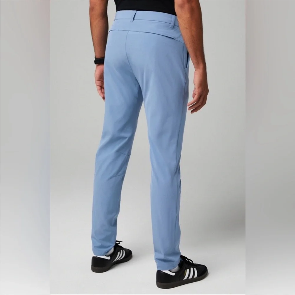 Fabletics Men's Light Blue Performance Pants - Picture 5 of 11
